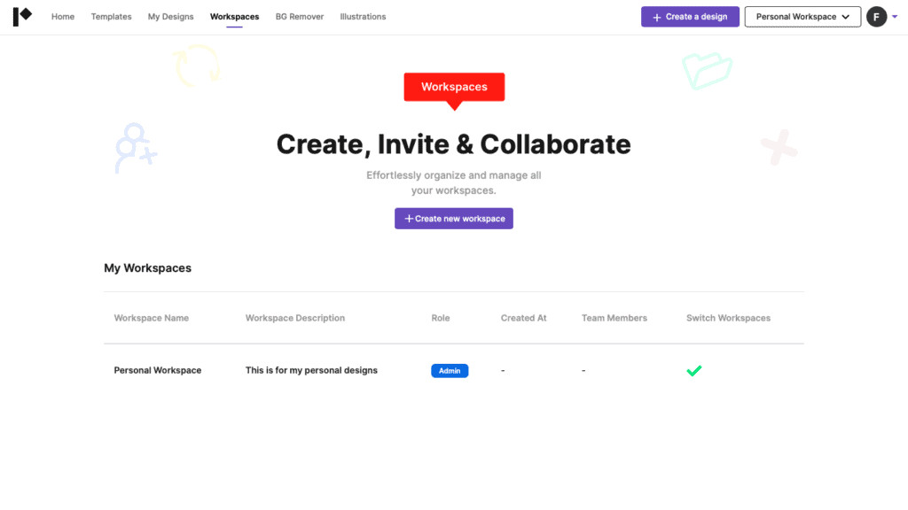 Không gian làm việc