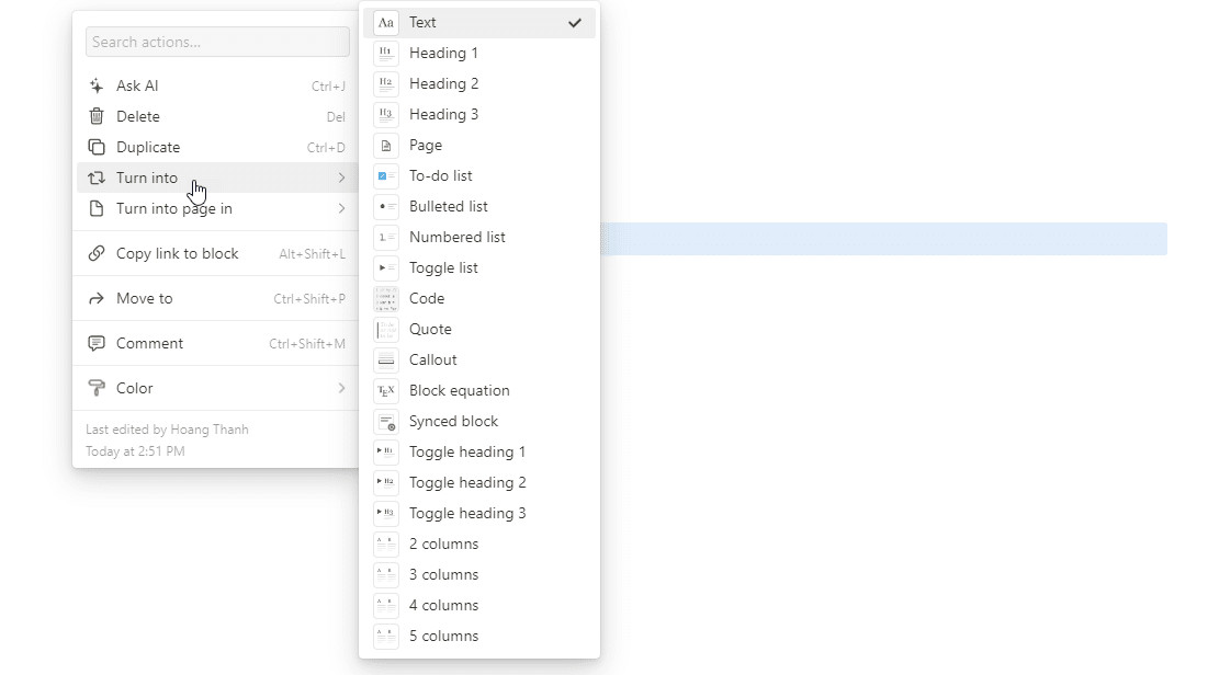 Minh họa một số câu lệnh thường dùng