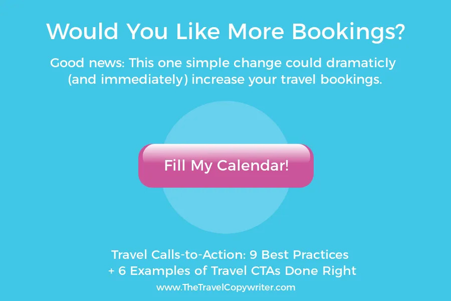 Tách CTA thành 2 phần để truyền tải rõ nội dung